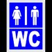 Semn pentru wc femei si barbati